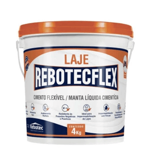 Rebotecflex Laje Galão 4kg - Rebotec