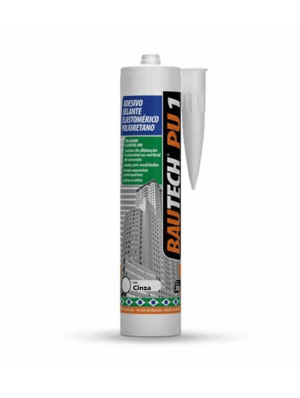 Bautech PU 1 Cinza Cartucho 310ml - Bautech