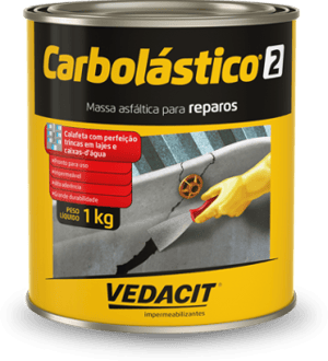 MASSA ASFÁLTICA N 2 - GL 4KG - Vedacit