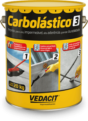 CARBOLASTICO N° 3 - BALDE 20KG - Vedacit