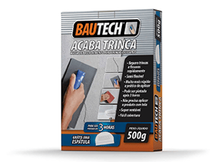 BAUTECH ACABA TRINCA - CAIXA 500 GR - Bautech