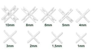 ESPACADOR FUGAPISO 1,5MM - PACOTE 100 PCS - Sandalo