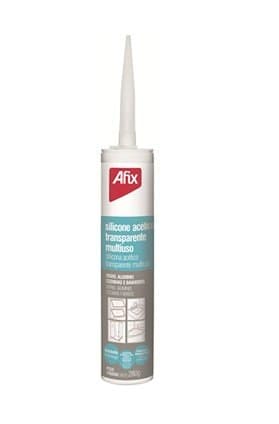 AFIX SIL. ACETICO TRANSPARENTE - CART. 270GR - Afix