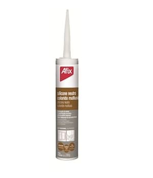 AFIX SIL. NEUTRO CINZA - CART. 280GR - Afix