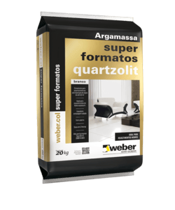 ARGAMASSA CIMENTCOLA SUPER FORMATOS - SACO 20KG - Quartzolit