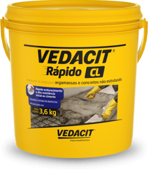 VEDACIT RAPIDO CL - GALAO 3,6LTS - Vedacit