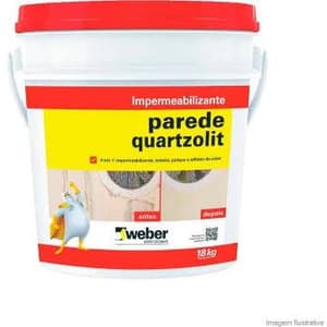 PAREDE QUARTZOLIT - BALDE 18KG - Quartzolit