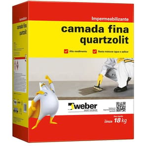 TECPLUS CAMADA FINA - CAIXA 18KG - Quartzolit