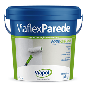 VIAFLEX PAREDE - BALDE 18 KG - Viapol