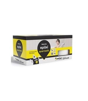 REJUNTE EPÓXI SUPERFÁCIL MARFIM - CAIXA 1KG - Quartzolit