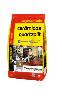 REJUNTE CERÂMICAS QUARTZOLIT CORDA - 1KG - Quartzolit
