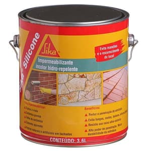 SIKA SILICONE - GALAO 3,6LTS - Sika