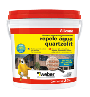 REPELE ÁGUA QUARTZOLIT GALÃO - 3,6L - Quartzolit