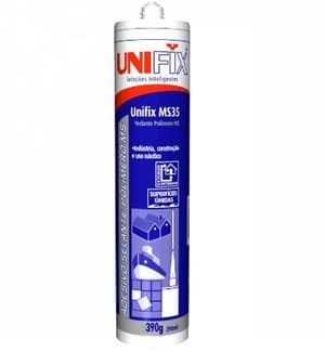 UNIFIX MS35 - BRANCO CARTUCHO 390G - Unifix