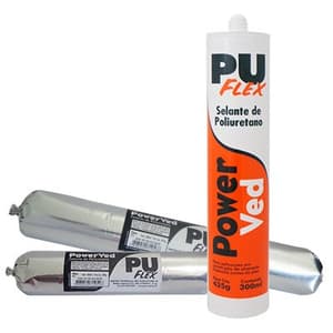 SELANTE PU FLEX CINZA - CART. 300ML - Power Ved