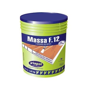 MASSA F-12 CASTANHO POTE 1,65 KG - Viapol