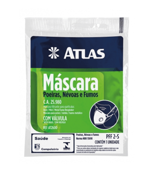 MASCARA FELTRO - PECA - Atlas