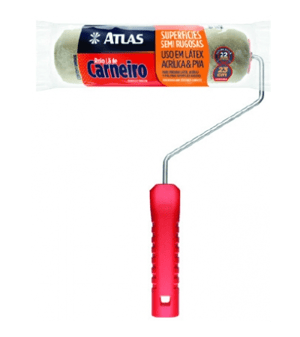 ROLO LA 15CM C/ CABO - PECA - Atlas