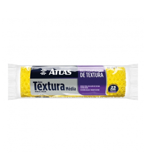 ROLO TEXTURA MEDIA 23CM - PECA - Atlas
