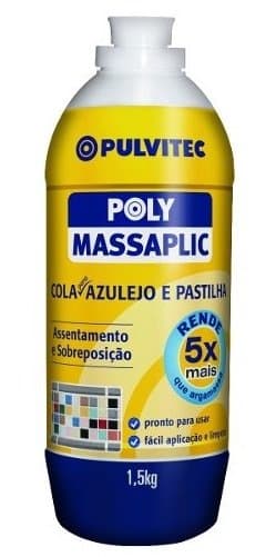 COLA AZULEJO - FRASCO 1,5 KG - Pulvitec