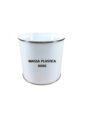 MASSA PLASTICA TOKCAR BRANCA - LATA 400GR - Impercid