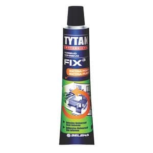 TYTAN ADESIVO FIX 3 BEGE - BLISTER 60G - Selena