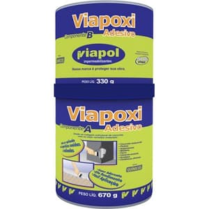 VIAPOXI ADESIVO - CONJUNTO 01KG - Viapol