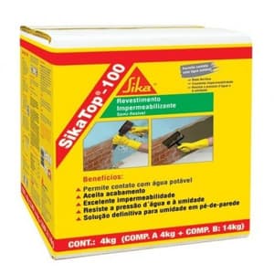 SIKATOP 100 - CAIXA 04 KG - Sika