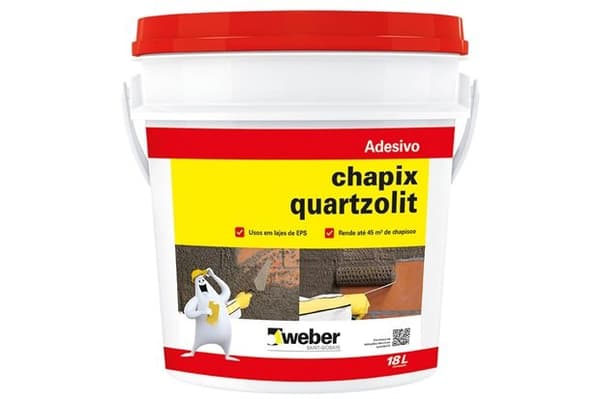ADESIVO P/ CHAPISCO SBR QUARTZOLIT - BALDE 18LTS