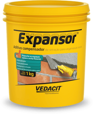 EXPANSOR ADITIVO COMP. RETRAÇÃO - POTE 01KG