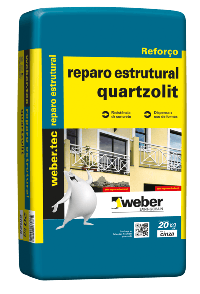 ARGAMASSA CIMENTCOLA REPARO ESTRUTURAL - SACO 20KG