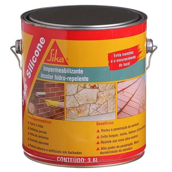 SIKA SILICONE - GALAO 3,6LTS