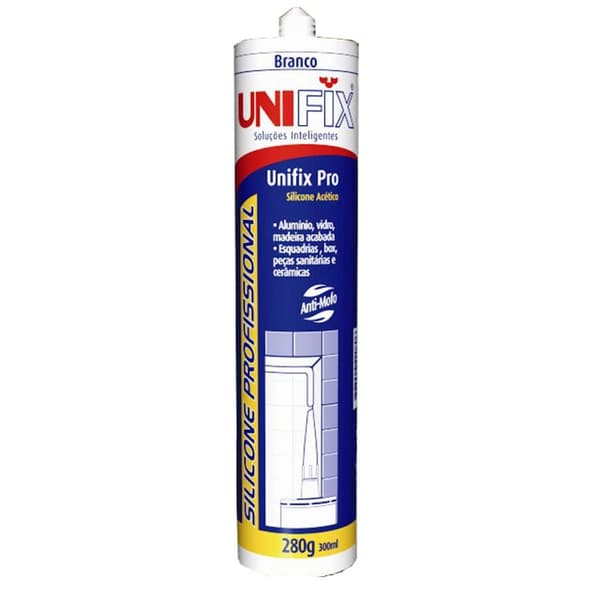UNIFIX PRO SIL. ACÉTICO BRANCO - CARTUCHO